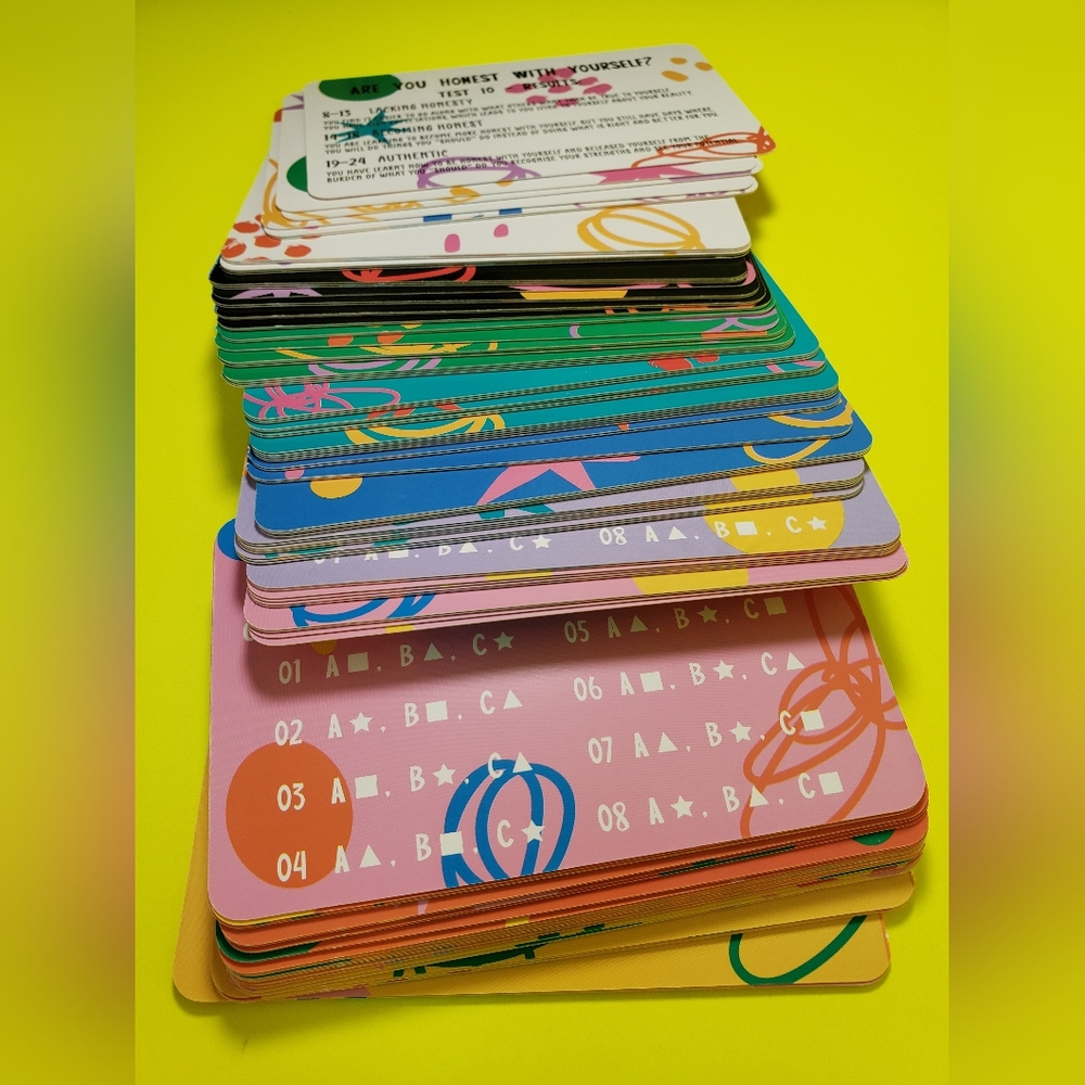 Colorful Personality Test Card Deck In Box - Picture 2 of 9